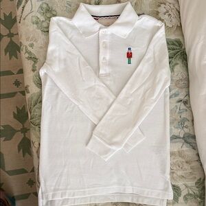 Hannah Kate White Polo Shirt